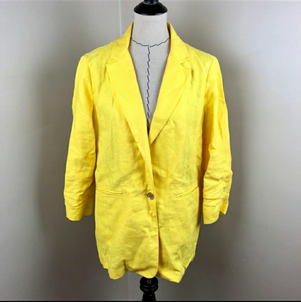 Yellow Michael Kors Blazer